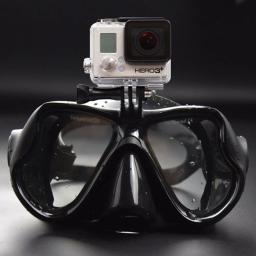 Profissional câmera subaquática mergulho máscara snorkel natação óculos de proteção para gopro xiaomi sjcam dji osmo sj 360 esportes câmera - Image 6