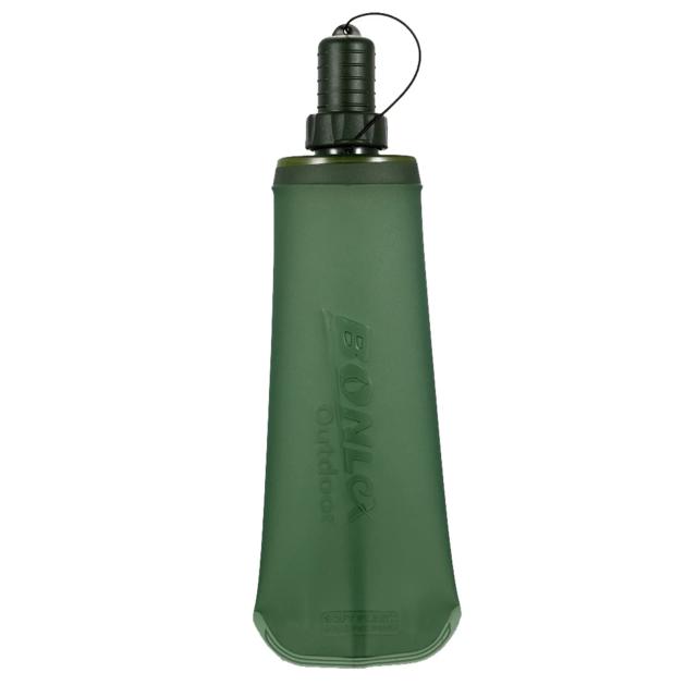 Garrafa Dobrável Portátil de TPU para Atividades ao Ar Livre - Ideal para Corrida, Escalada e Camping (250 ml e 500 ml)