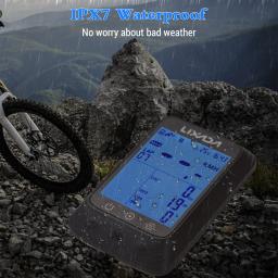 Computador de bicicleta sem fio à prova d'água, GPS, ANT + Sensor, BT, 2,4 pol, Gradiente de altitude, Frequência cardíaca compatível, Strava APP, Bicicleta - Image 5