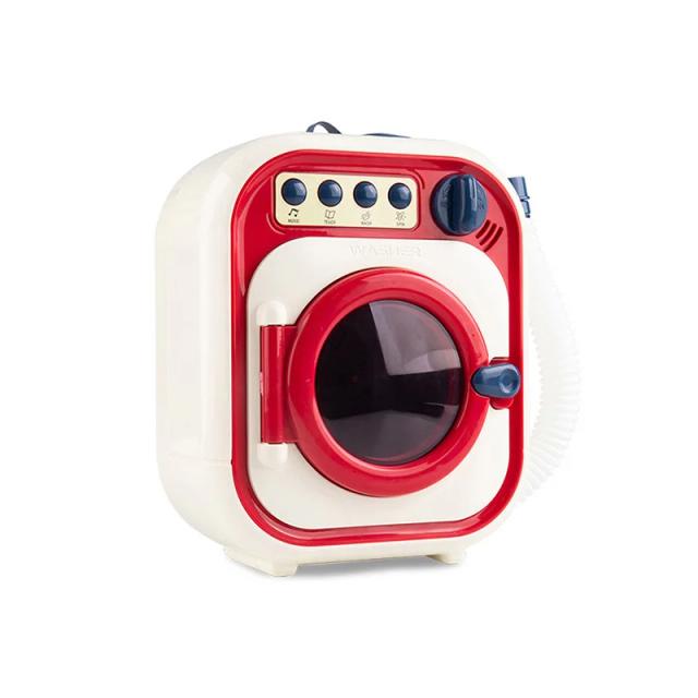 Máquina de Lavar Brinquedo Infantil Simulação Cozinha Elétrica Luz e Música