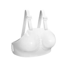 Equipamento de esgrima para homens/mulheres treinamento plástico esgrima protetor de peito engrenagens de proteção de esgrima para homem/mulher guarda de peito - Image 2
