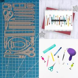 Deusa da sorte corte de metal dados ferramentas artesanais diy scrapbooking álbum de fotos decorativo gravação cartão de papel artesanato - Image 1