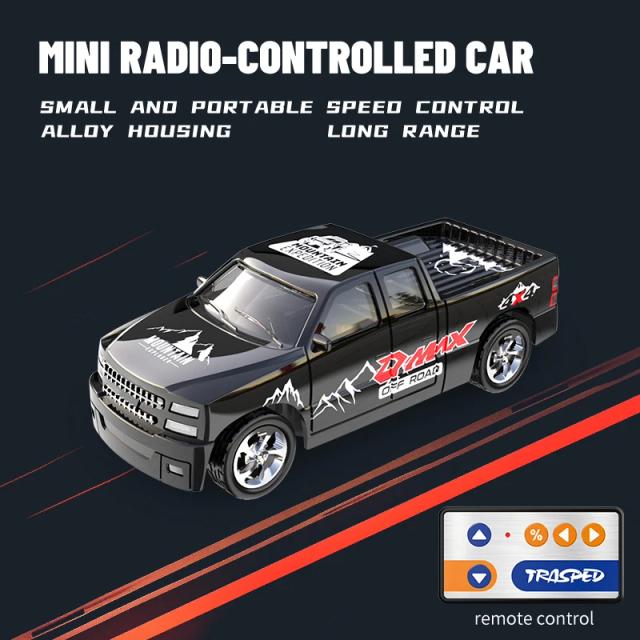 Novo carro rc mini liga 1/64 carro de controle remoto conveniente para transportar 60 minutos de tempo de trabalho presentes das crianças brinquedos eletrônicos
