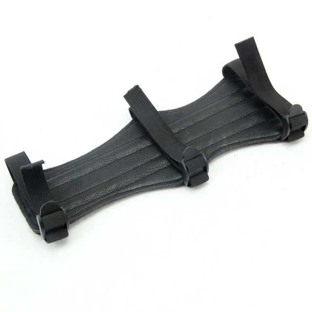 Luvas de Couro para Tiro com Arco e Flecha: Protetor para Braço, Acessório de Caça, 1 Peça