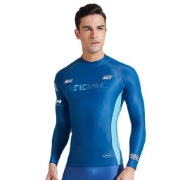 Surf Rashguard para homens, proteção UV UPF50, roupa de banho de manga comprida, camisa de natação, mergulho à vela - Image 4