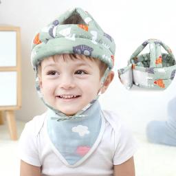 Capacete de segurança de malha de desenhos animados para criança infantil Kids Head Protection Hat for Walking, Crawling, Children Learn to Walk, Bump Caps - Image 4