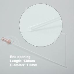 Cateter do gato de 12 pces sem cateteres urinários do estilete para o lado aberto 1.3mm da extremidade dos gatos aberto 1.0mm suprimentos veterinários - Image 2