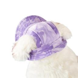 Boné de beisebol para animais de estimação Chapéu protetor solar ao ar livre para cães e gatos Chapéus de sol respiráveis verão - Image 4