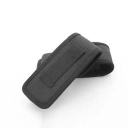 Bainha preta Fold Knife e Alicate Bag, Bolsa, bainha, Nylon Belt Loop, transportar, armazenamento, Suporte lanterna, cintura Pack - Image 6