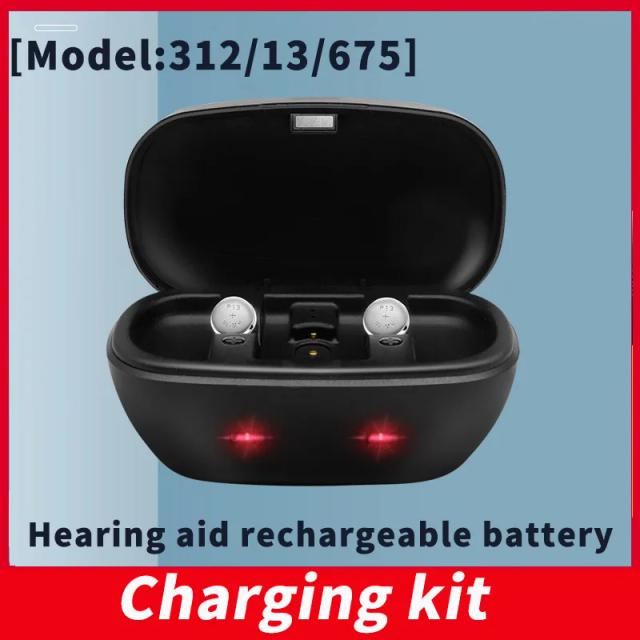 Bateria Aparelho Auditivo A13/312/675 e Carregador USB