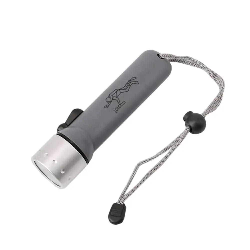 Mergulho lanterna tpc-7, bateria, à prova d'água, para mergulho, subaquático, snorkeling - Image 1