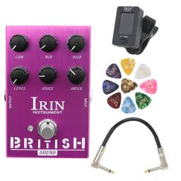 Pedal de guitarra elétrica efeitos overdrive pedal efeitos de som britânico pedal amplificador simulação acessórios de guitarra - Image 2