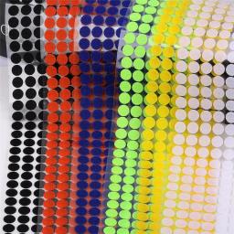 10mm 15mm multicolorido auto adesivo prendedor fita ganchos e loops ponto adesivos fita mágica náilon casa pontos klitterband com cola - Image 3