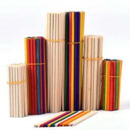 Bulk Wooden Craft Dowels, Wood Sticks para Artesanato - Image 4