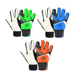 Luvas portáteis profissionais do futebol do látex, prática do futebol, proteção da mão do goleiro, engrenagem dos esportes, verde, tamanho 5, 1 par - Image 1