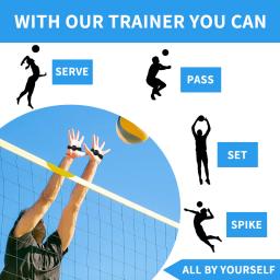 Equipamento de Treino Para Servir Overhand, Treino De Voleibol, Par - Image 5