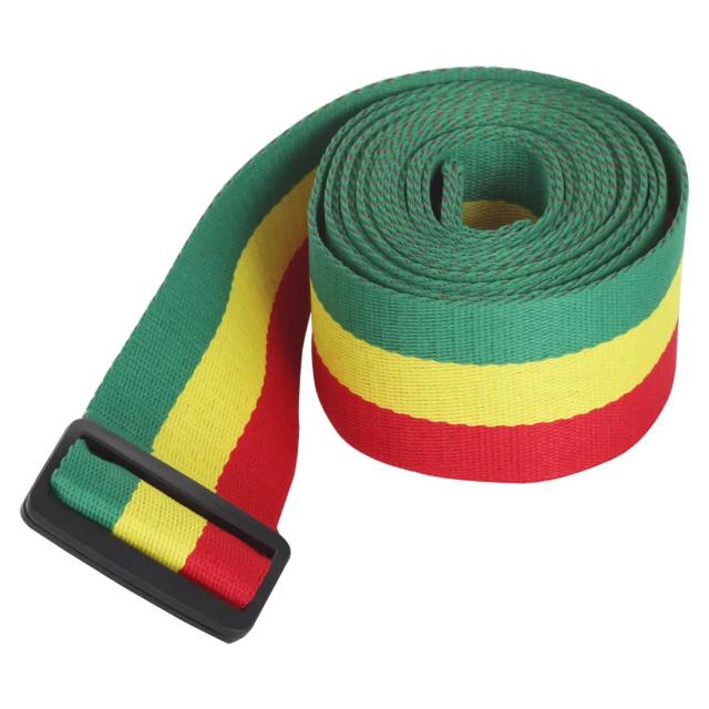 Cinta Ajustável para Pandeiro Africano IRIN – Colorida, Portátil e Confortável em Algodão para Percussão