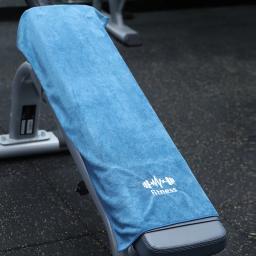 Toalha multifuncional de fitness para esportes, Toalha super macia e de secagem rápida, Equipamento de ginástica de natação, Sweat Pad, Microfibra - Image 3