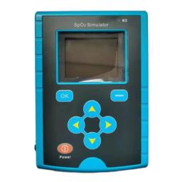 Simulação de taxa de pulso de saturação de oxigênio no sangue do simulador CONTEC MS100 Spo2 - Image 4