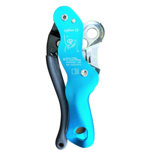 Dispositivo Descensor Profissional para Escalada em Árvore com Sistema de Auto-freio para Corda de 10-12mm
