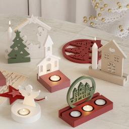 Casa De Natal Moldes De Argila De Concreto, Molde De Gesso De Gesso, Decoração De Casa, Halloween Xmas Tree, Jesus Tree Resin Mold - Image 2