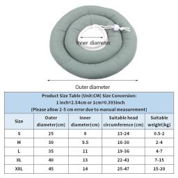 Gato elizabetano colar gato anti-mordida colar para banheiro à prova dwaterproof água filhote de cachorro gato proteção capa suprimentos para animais de estimação - Image 6