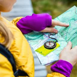 Outdoor Waterproof Camping Compass, Gadget de navegação, Caminhadas, Viagem, Mochila, Mapa, Leitura, Scout, Crianças - Image 4