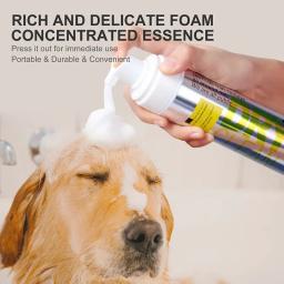 Espuma de Limpeza a Seco para Pet, Gel de Banho, Suprimentos para Cachorro, Gato, Cachorro, Shampoo Supp, Desodorante, Perfume, Esterilização, 200ml - Image 2