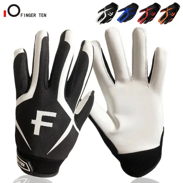Luvas de Futebol Americano Pro2.0 para Crianças de 5 a 14 Anos - Perfeitas para Esportes ao Ar Livre e Acampamentos