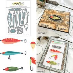 Corte de metal morre para DIY Craft Making, lindas camadas, iscas isca, papel, cartão, Scrapbooking, novo - Image 1