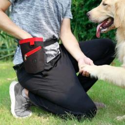 Bolsa para petiscos para cães bolsa macia para treinamento de cães para transporte de rações - Image 2