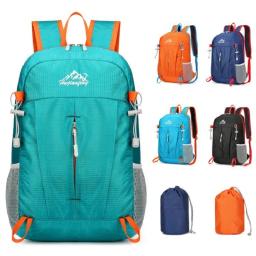 Saco de Montanhismo Dobrável e Portátil, Mochila Ultraleve, Mochila Unisex Caminhadas, Escalada ao ar livre e Ciclismo - Image 2