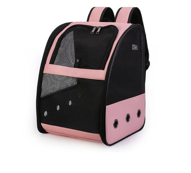 Mochila Transportadora Respirável para Pássaros - Gaiola Dobrável e Leve para Viagens ao Ar Livre com Design Multiuso em Malha PU