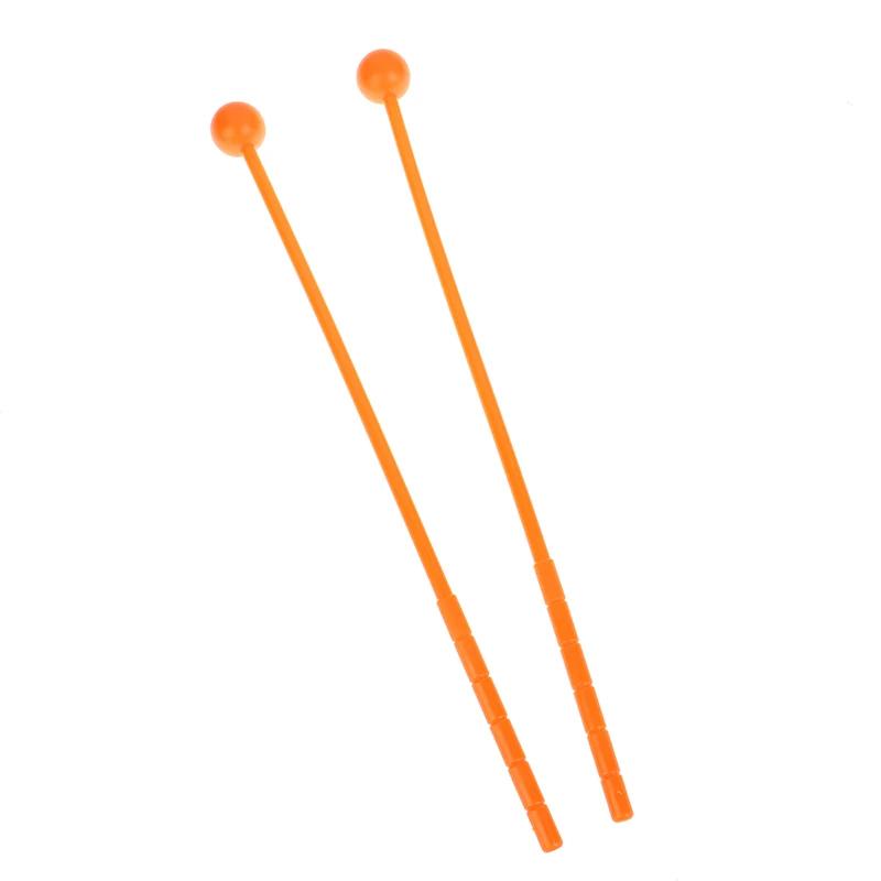 Percussão Drum Sticks para adultos e crianças, malho, baquetas, plástico, instrumento musical, brinquedos infantis, 2pcs, 31,0x2,0 cm - Image 1
