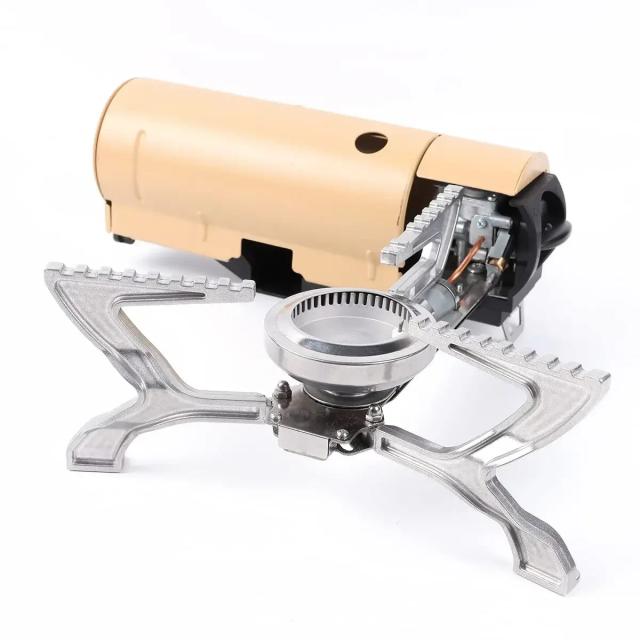 Fogão a Gás Portátil BRS-99 para Acampamento e Glamping - Ideal para Caminhadas e Viagens em Família, Potência de 2670W