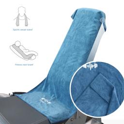 Toalha multifuncional de fitness para esportes, Toalha super macia e de secagem rápida, Equipamento de ginástica de natação, Sweat Pad, Microfibra - Image 5