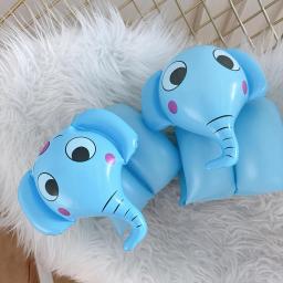 Flutuador inflável para adultos e crianças, natação, animal dos desenhos animados, manga flutuante, segurança infantil, treinamento de natação, moda, 2 peças - Image 3