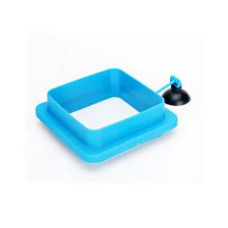Estação ajustável Fish Tank, bandeja de alimentos, ventosa flutuante, acessórios de aquário, alimentador de alimentos, portátil, 3 pcs, 4pcs - Image 3