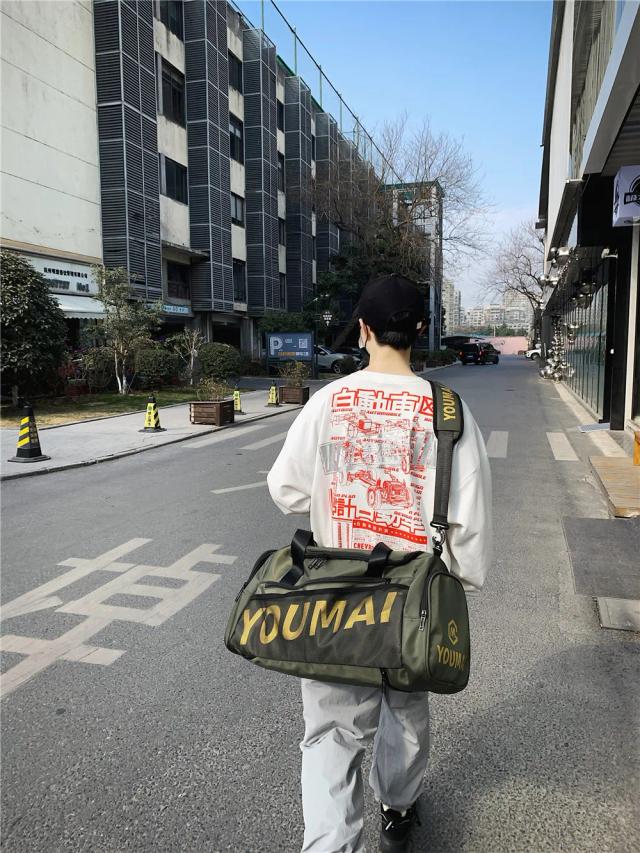 Mochila de Hóquei no Gelo Fitness: Treinamento e Viagem com Separação Molhado e Seco, Grande Capacidade e Portátil