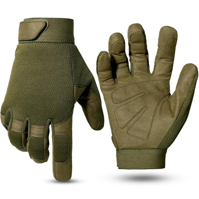 Luvas Táticas Multifuncionais para Outdoor: Ideal para Bicicleta, Airsoft, Caminhadas, Escalada, Tiro e Paintball