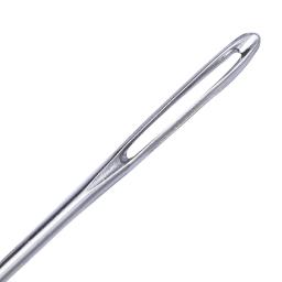 Agulhas de costura a mão grande olho, ferramenta de mão pontiagudas para bordado, acessórios de costura, 3 tamanhos, 12pcs - Image 4
