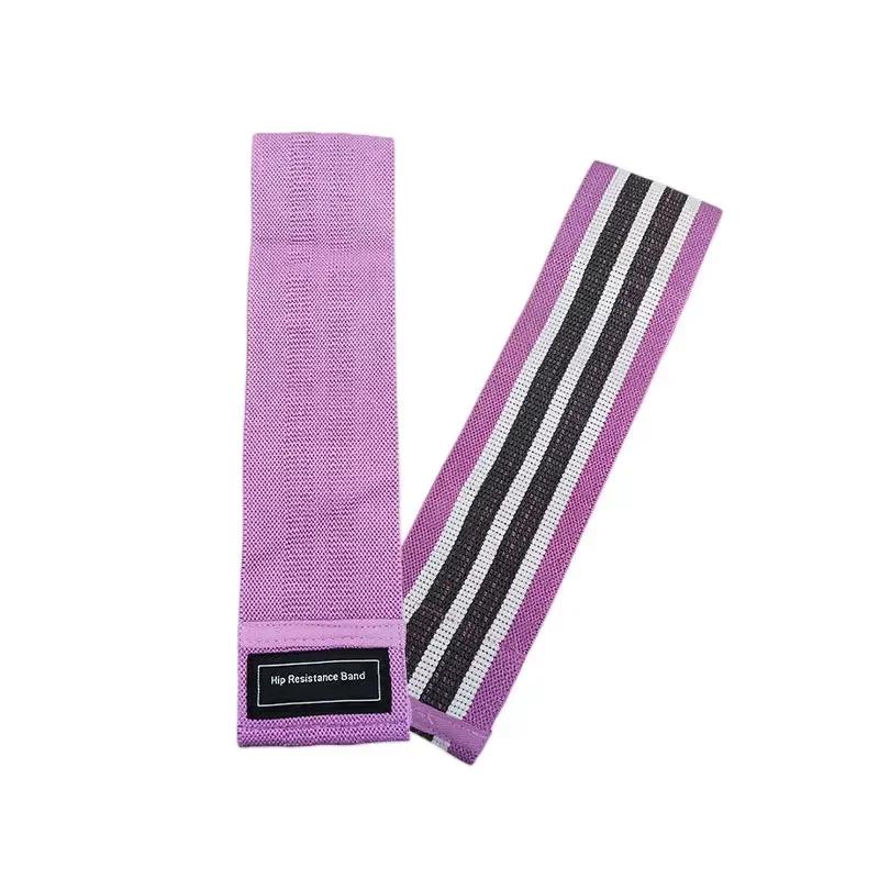 1pc agachamento estiramento faixa de resistência, hip fitness treinamento tensão banda yoga exercício treinamento banda casa equipamento de exercício portátil - Image 1