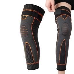 Esporte Mangas De Compressão Perna Completa Para Homens Joelheiras Protetor De Suporte Para Halterofilismo Conjunto Alívio Da Dor Lágrima Muscular - Image 1