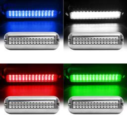 Barco de navegação luz 50/80w 27/42 led subaquática pontão barco marinho transom luz ip68 à prova dip68 água led navio feixe luz - Image 1