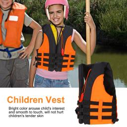 Jaqueta de segurança com apito para crianças, colete salva-vidas, exterior, natação, canoagem, rafting - Image 6