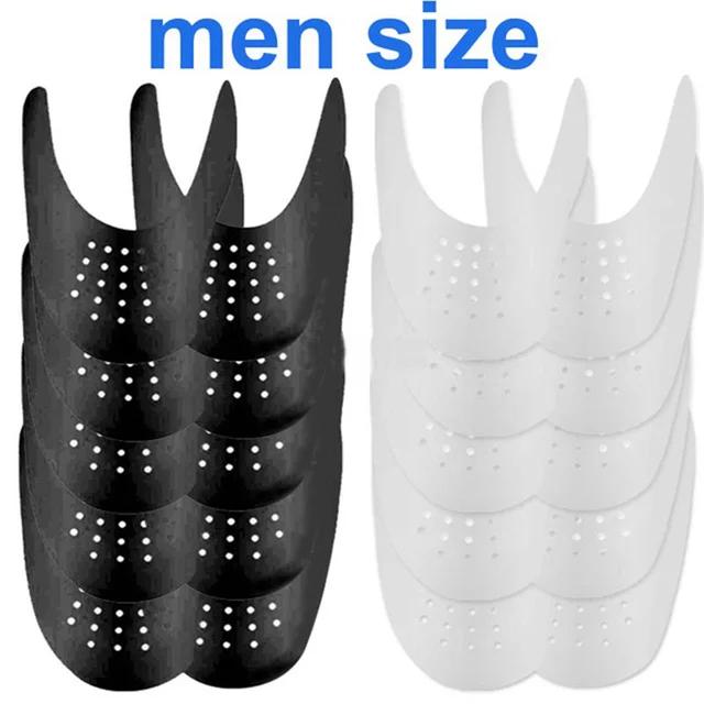 Protetor anti-vinco para tênis, Toe Caps, Anti Fold, Maca de sapatos, Suporte Dropshipping e Atacado, 10 pares - Image 1