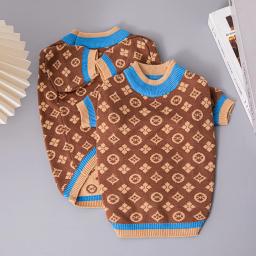 Camisola Corgi Pomeranian Double-Layer, roupa de estimação elástica alta, suprimentos luxuosos para cães, quente, respirável, marca high-end, inverno - Image 4