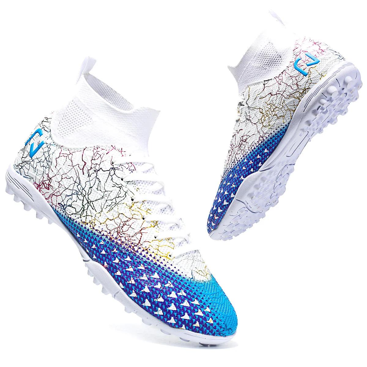TF Prego quebrando Sapatos De Futebol, Sapatos De Treinamento Esportivo Profissional para Homens e Mulheres, Sapatos De Futebol Para Meninos - Image 1