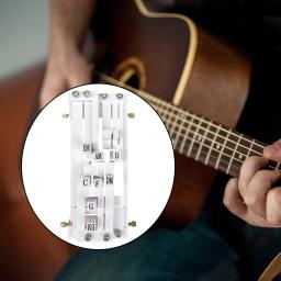 Instrutor de acordes de guitarra, portátil, útil, prático, ensino, ajuda prática para família, violão, iniciantes, adultos, crianças - Image 5