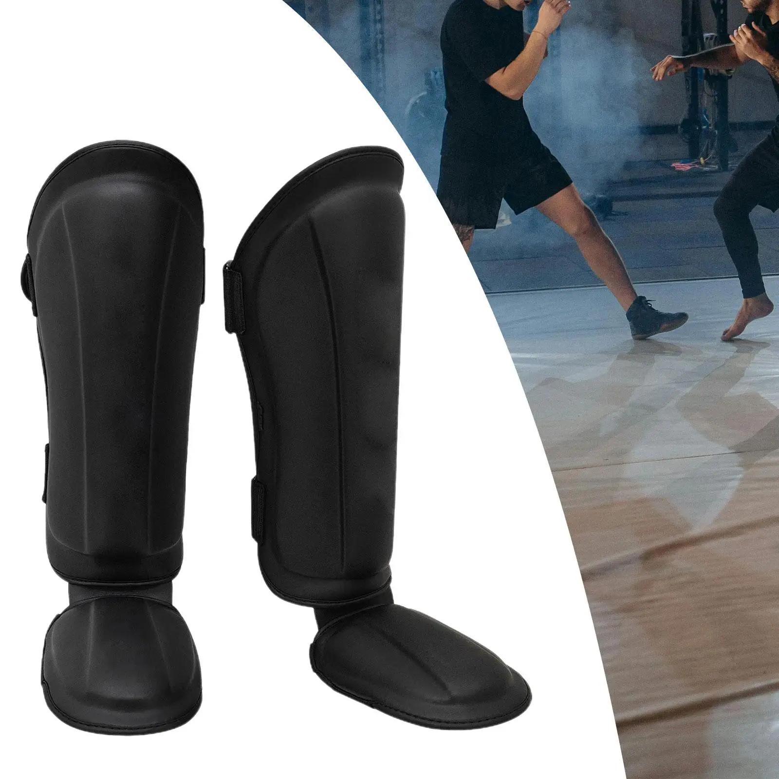 Profissional Kickboxing Shin Instep Protector, Karate Shin Guards para Chutar Mma Muay Thai Boxing Sports - Image 1